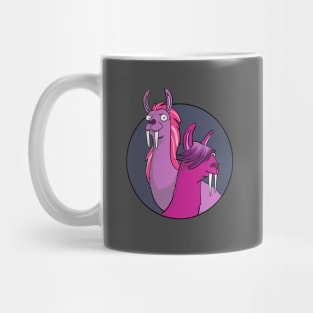 Saber-toothed llama Mug